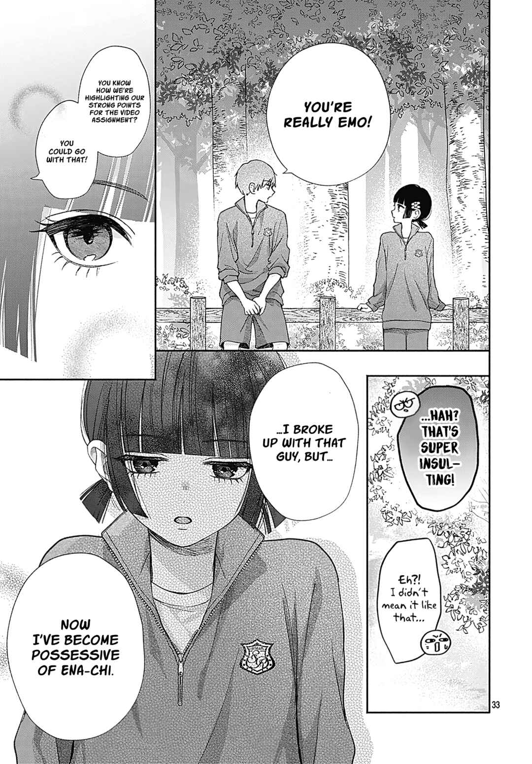 Page 33 Chapter 4 Komiyama ga Kirai da