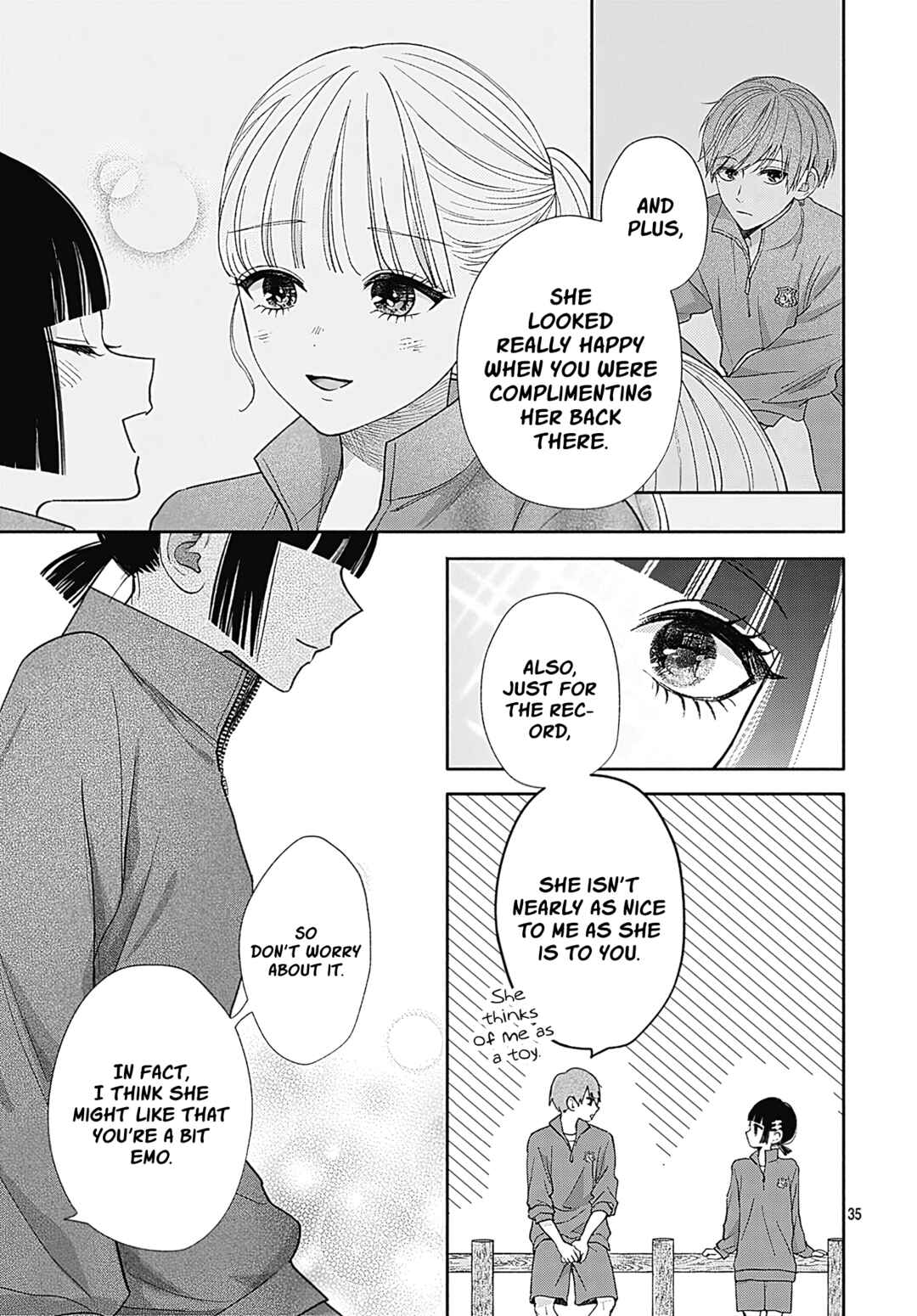 Page 35 Chapter 4 Komiyama ga Kirai da