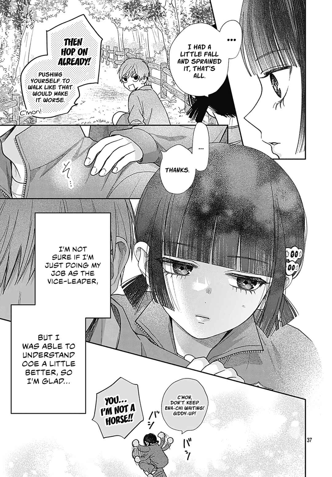 Page 37 Chapter 4 Komiyama ga Kirai da