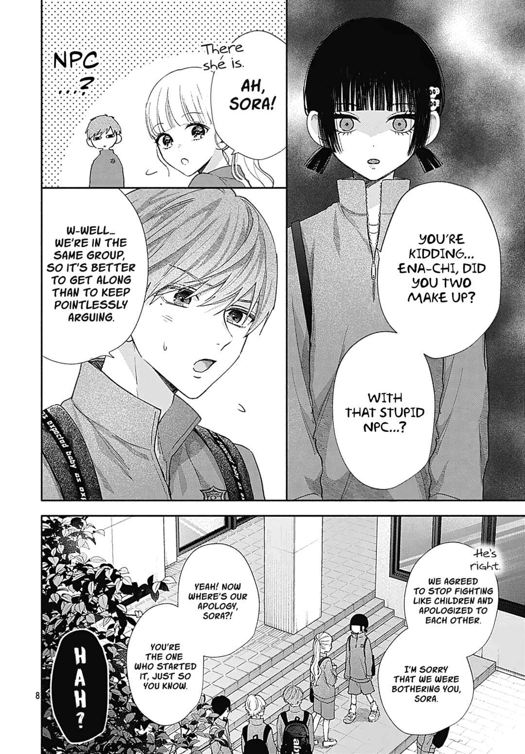 Page 8 Chapter 4 Komiyama ga Kirai da