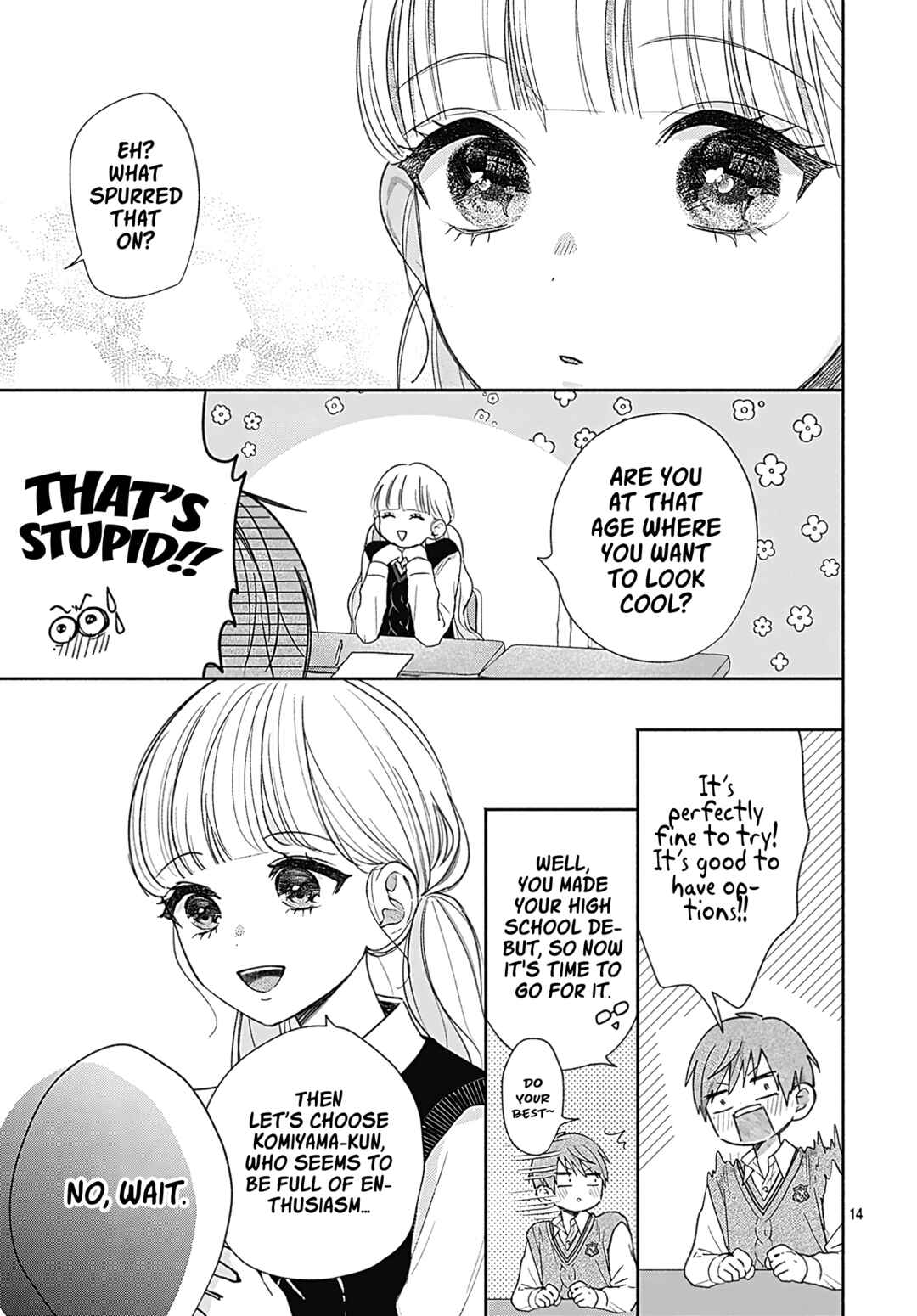 Page 14 Chapter 3 Komiyama ga Kirai da