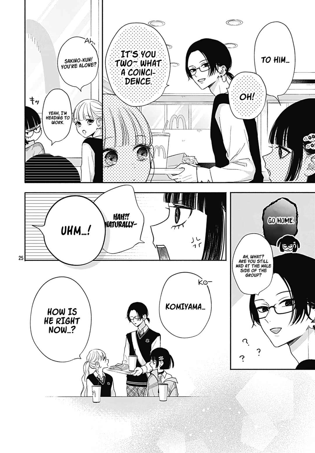 Page 25 Chapter 3 Komiyama ga Kirai da