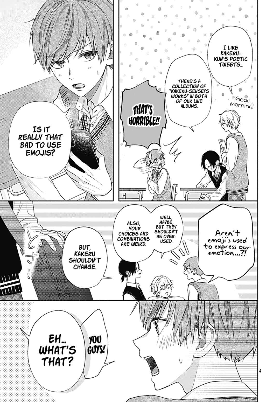 Page 4 Chapter 3 Komiyama ga Kirai da