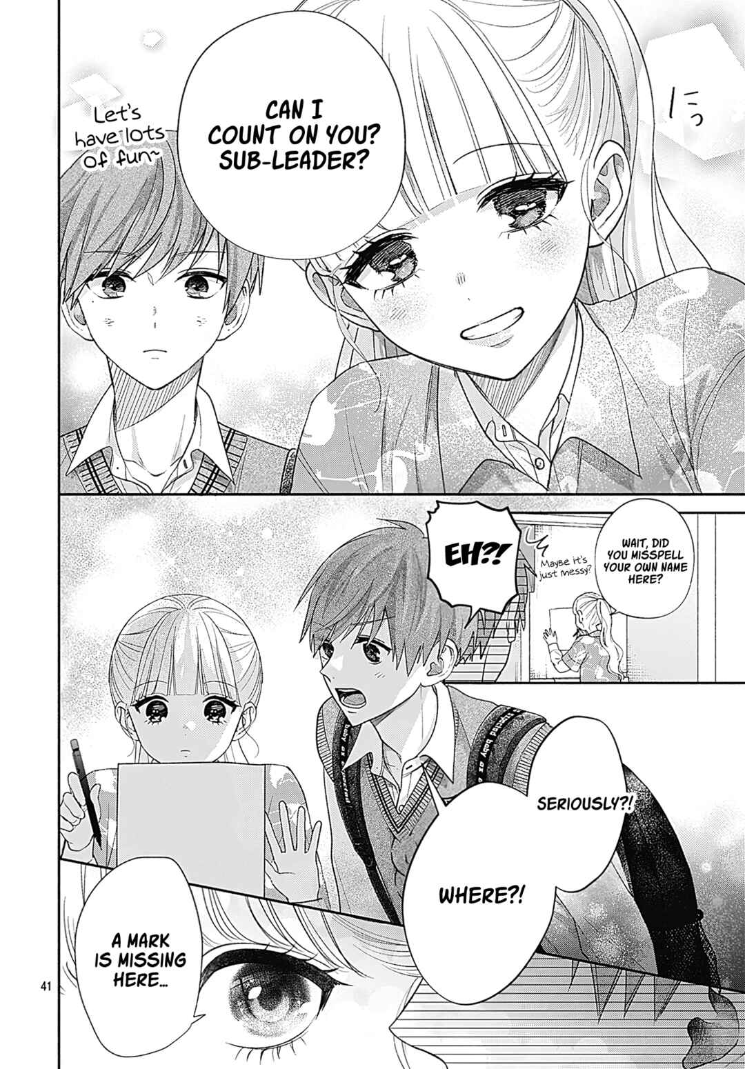 Page 41 Chapter 3 Komiyama ga Kirai da
