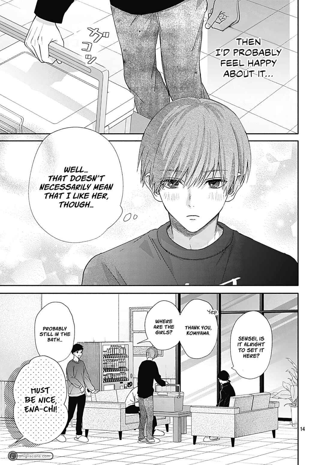 Page 14 Chapter 5 Komiyama ga Kirai da