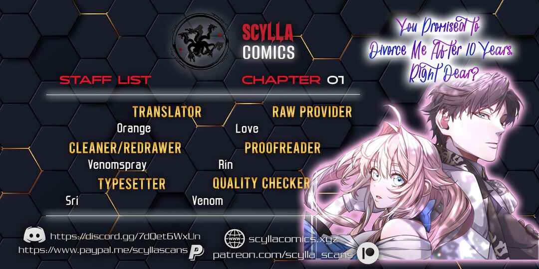 Page 1 Chapter 1 Danna-sama, 10-nen de Rikon suru Yakusoku de Shita yo ne?