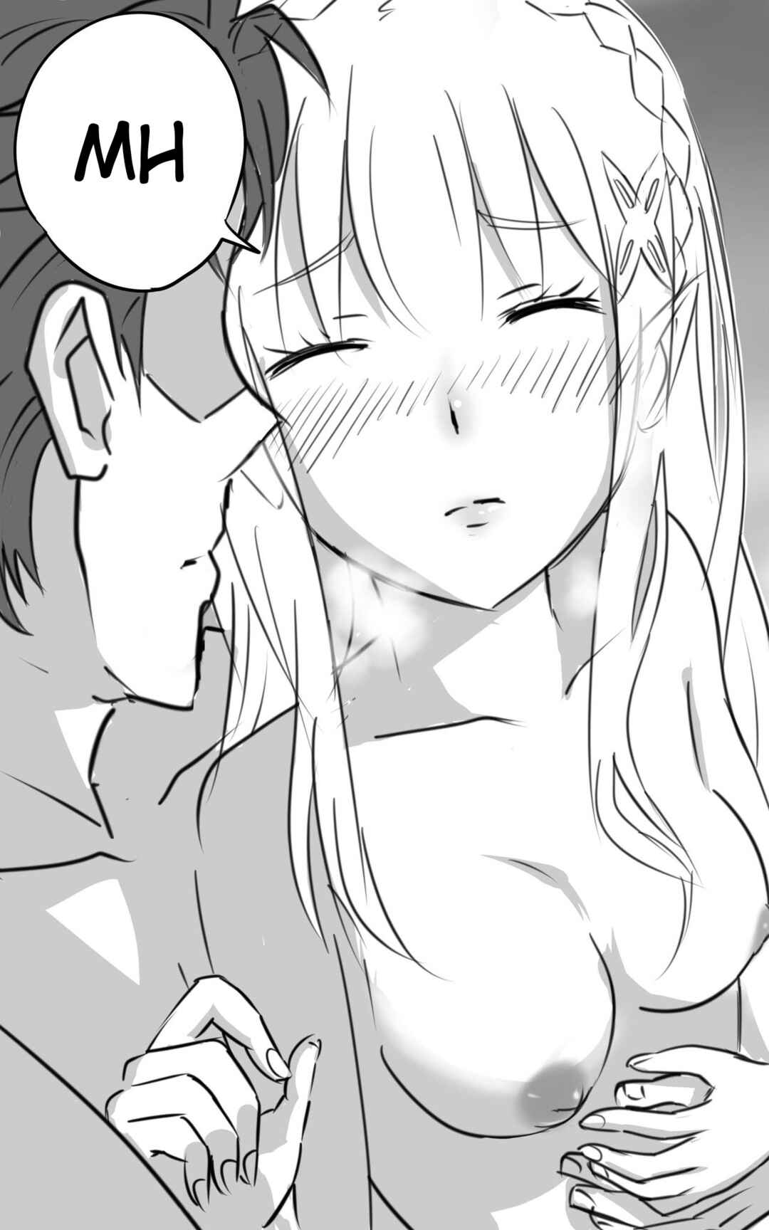 Page 20 Chapter Unknown_cf8f Re:Zero kara Hajimeru Isekai Seikatsu - Emilia-tan to Sugo-ku Sex (Doujinshi)
