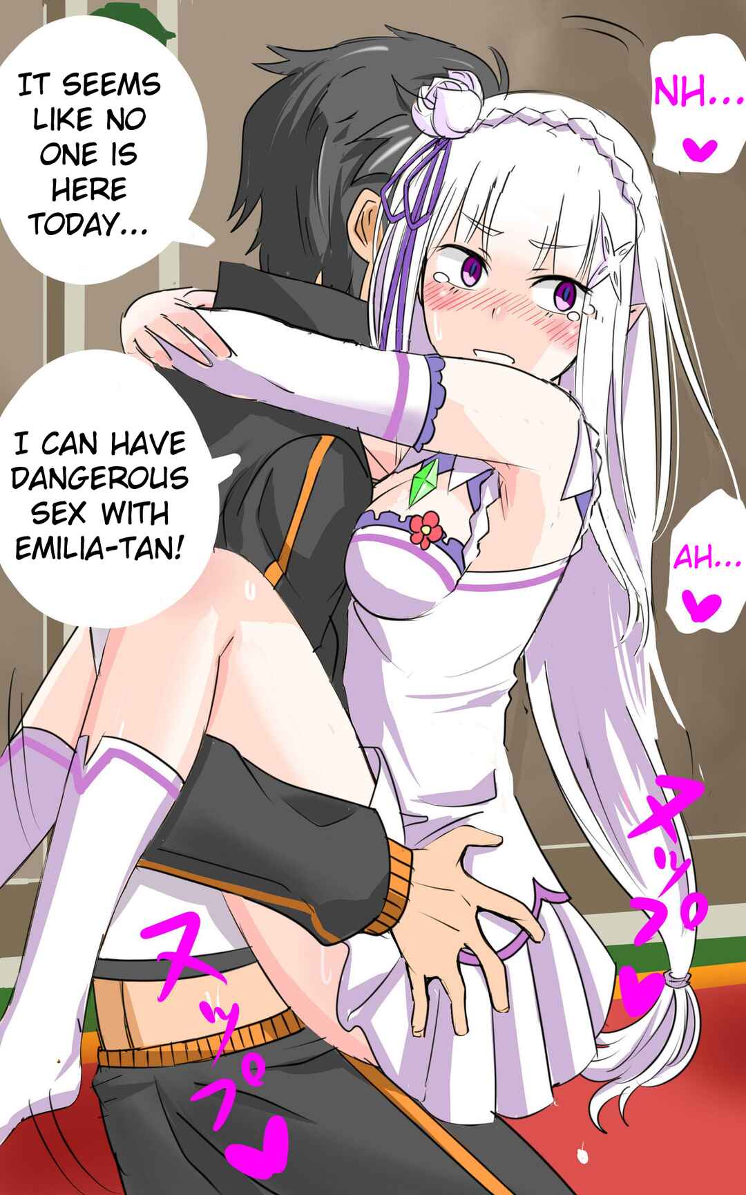 Page 35 Chapter Unknown_cf8f Re:Zero kara Hajimeru Isekai Seikatsu - Emilia-tan to Sugo-ku Sex (Doujinshi)