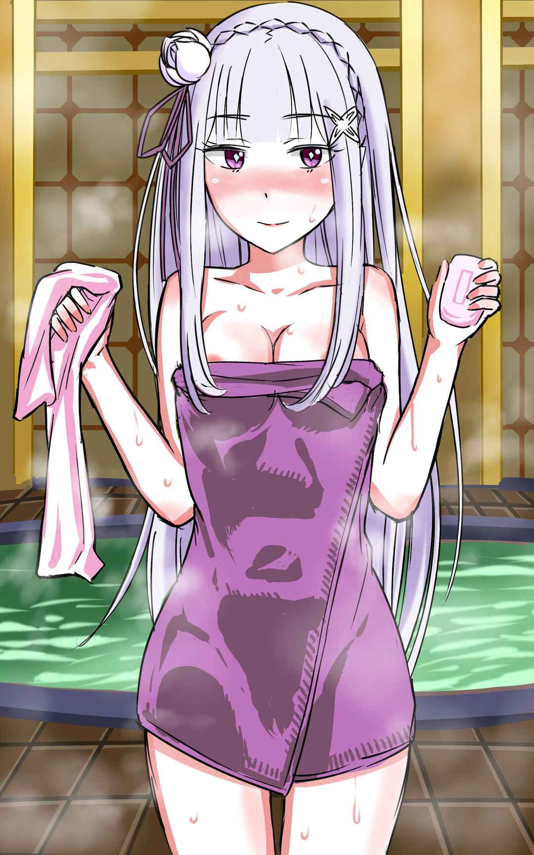 Page 69 Chapter Unknown_cf8f Re:Zero kara Hajimeru Isekai Seikatsu - Emilia-tan to Sugo-ku Sex (Doujinshi)