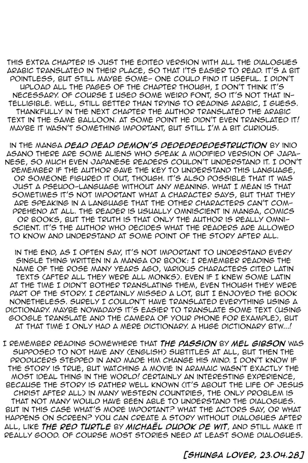 Page 1 Chapter 6.5 Omega Tribe