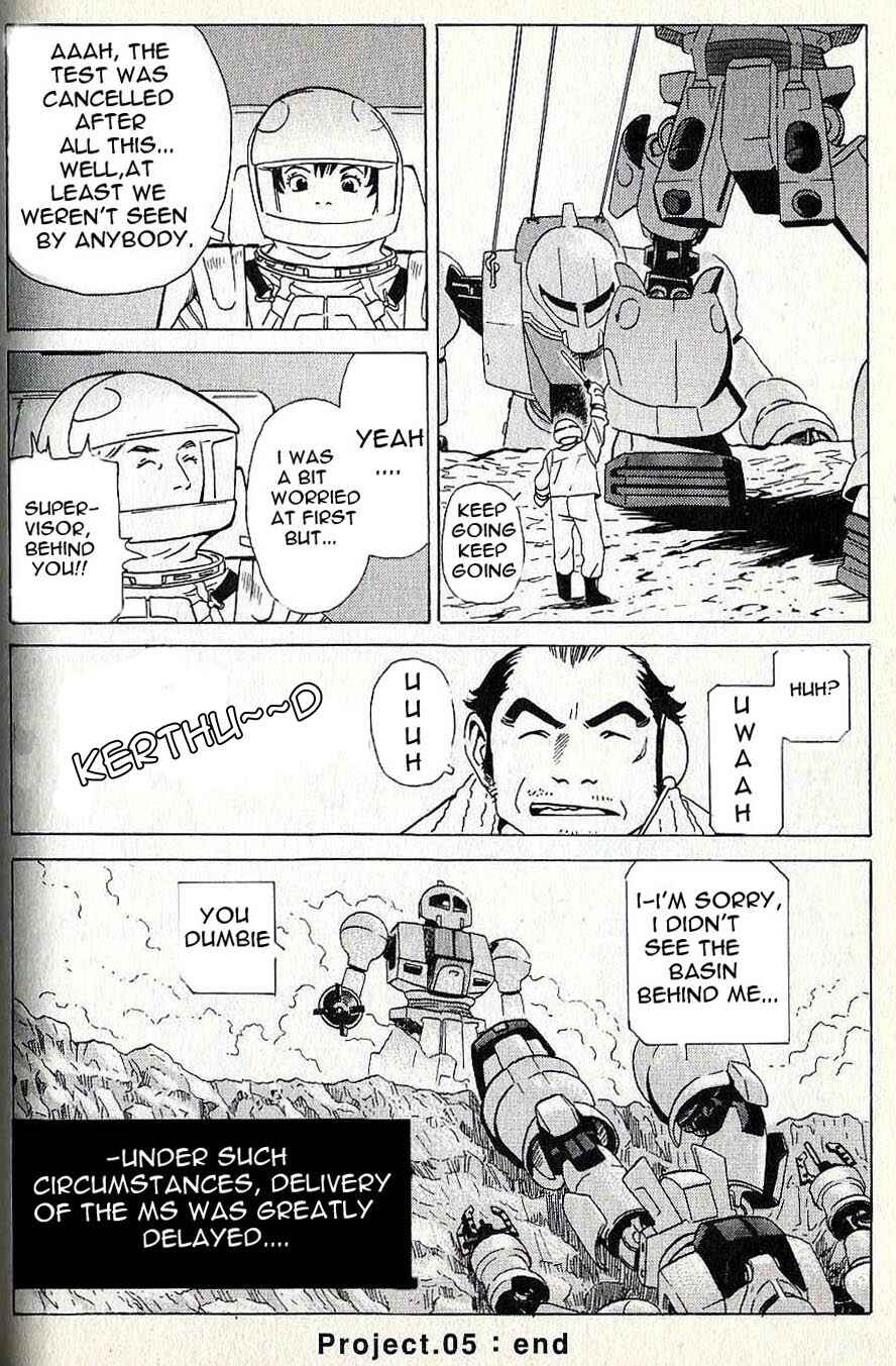 Page 17 Chapter 5 Developers - Mobile Suit Gundam: Before the One Year War