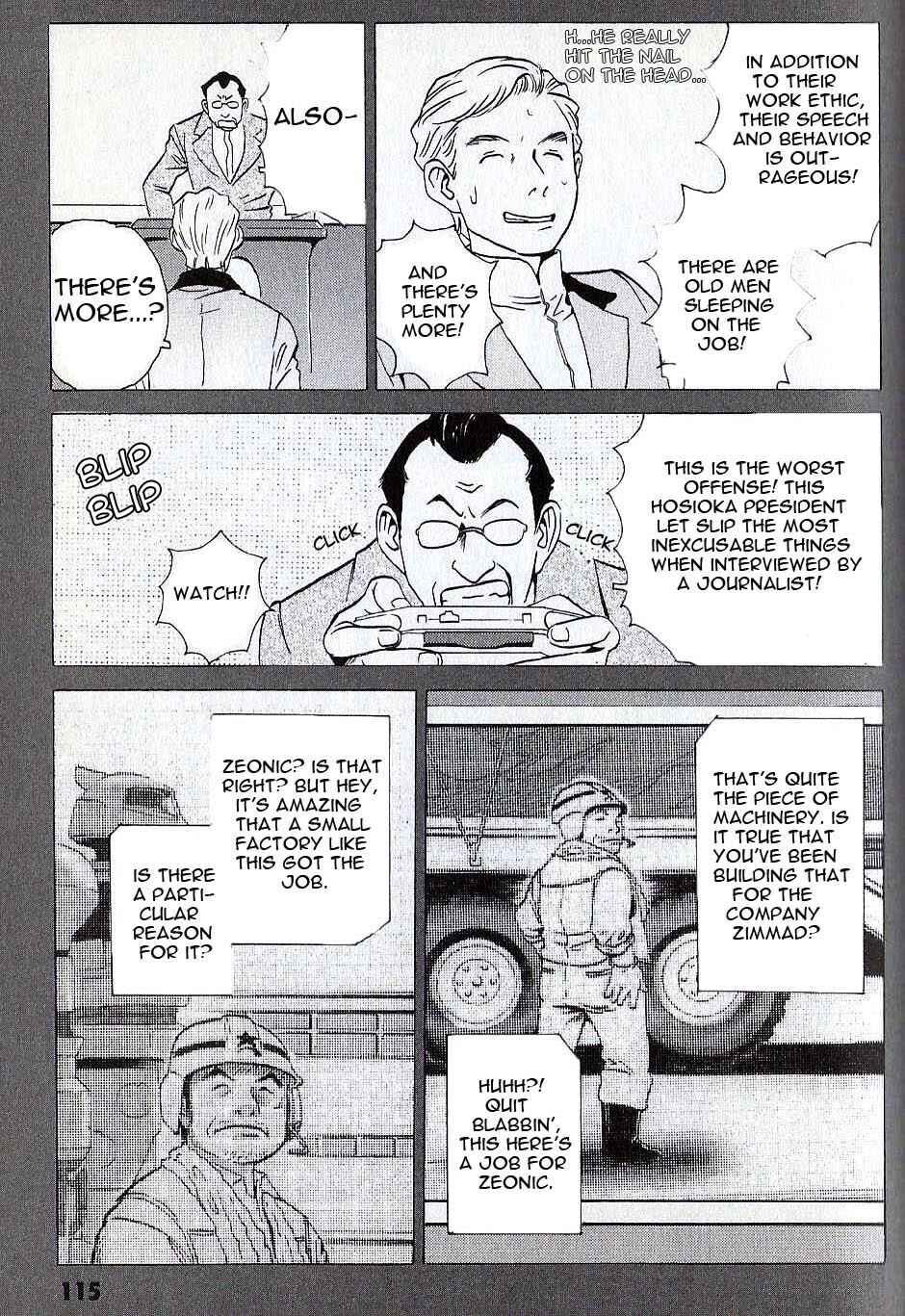 Page 10 Chapter 7 Developers - Mobile Suit Gundam: Before the One Year War