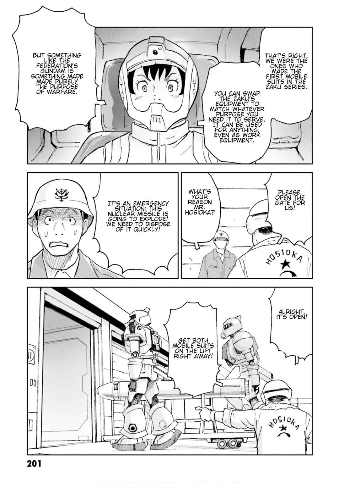 Page 19 Chapter 12 Developers - Mobile Suit Gundam: Before the One Year War