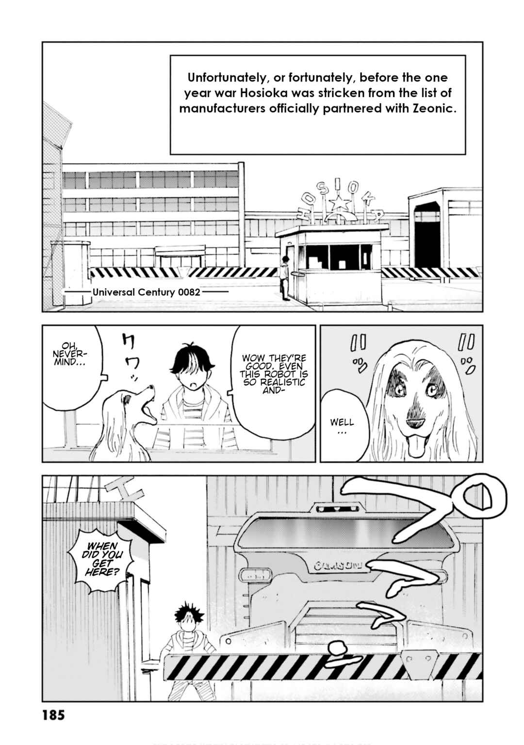 Page 3 Chapter 12 Developers - Mobile Suit Gundam: Before the One Year War