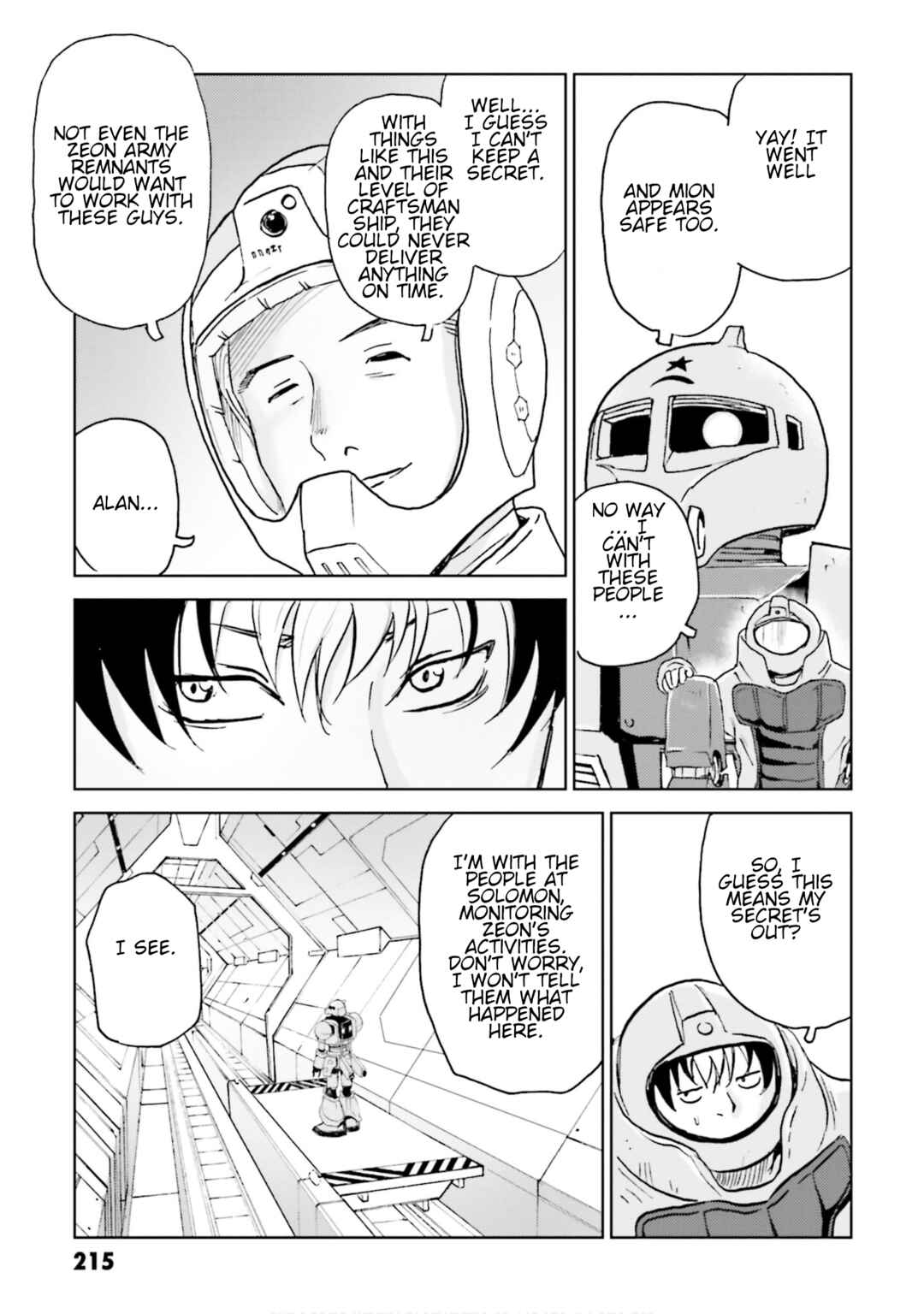 Page 31 Chapter 12 Developers - Mobile Suit Gundam: Before the One Year War