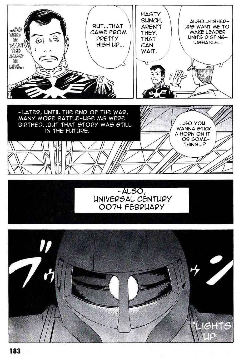 Page 13 Chapter 11 Developers - Mobile Suit Gundam: Before the One Year War