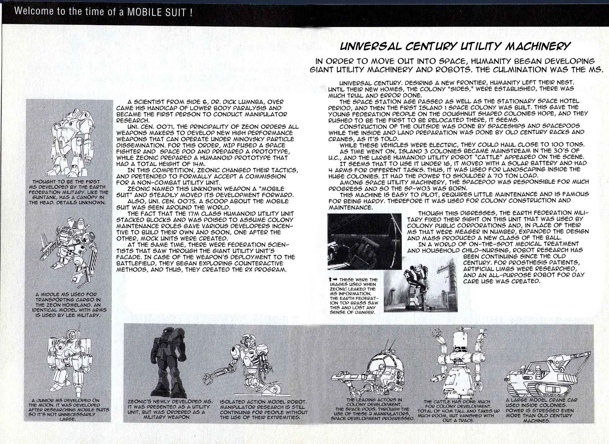 Page 21 Chapter 11 Developers - Mobile Suit Gundam: Before the One Year War