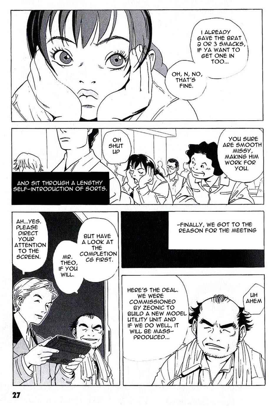 Page 4 Chapter 2 Developers - Mobile Suit Gundam: Before the One Year War
