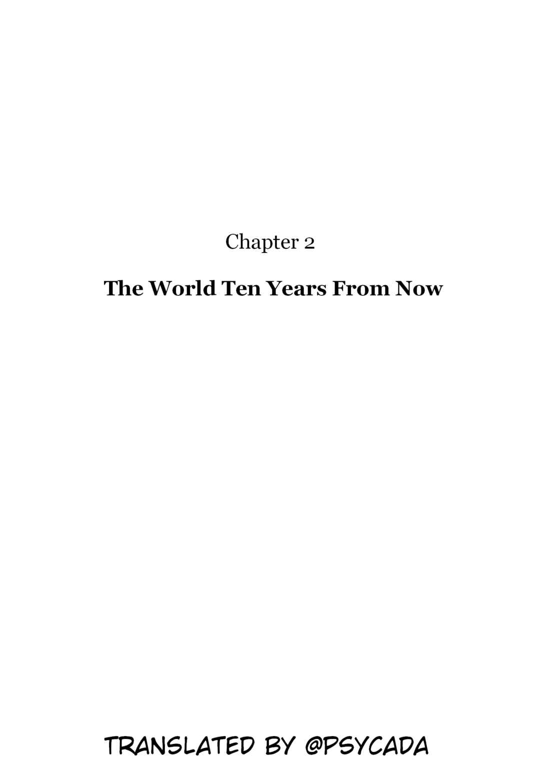 Page 1 Chapter 2 Futureman Kaos