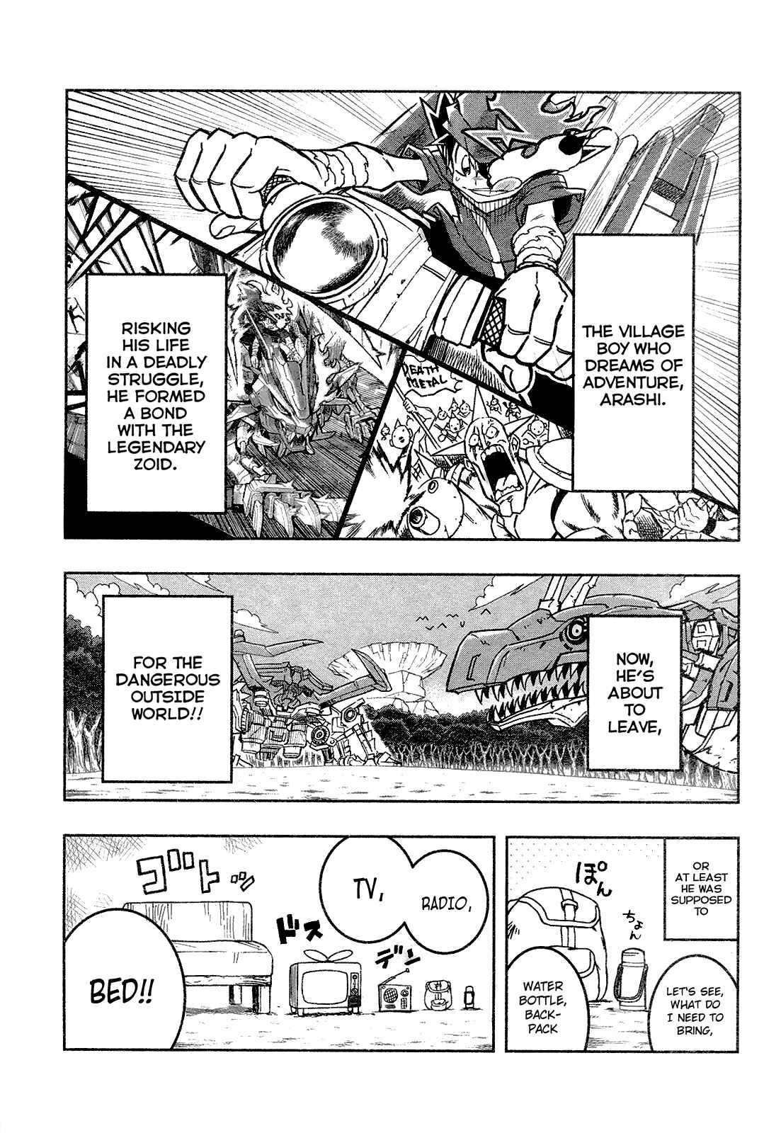 Page 2 Chapter 2 Zoids Wild