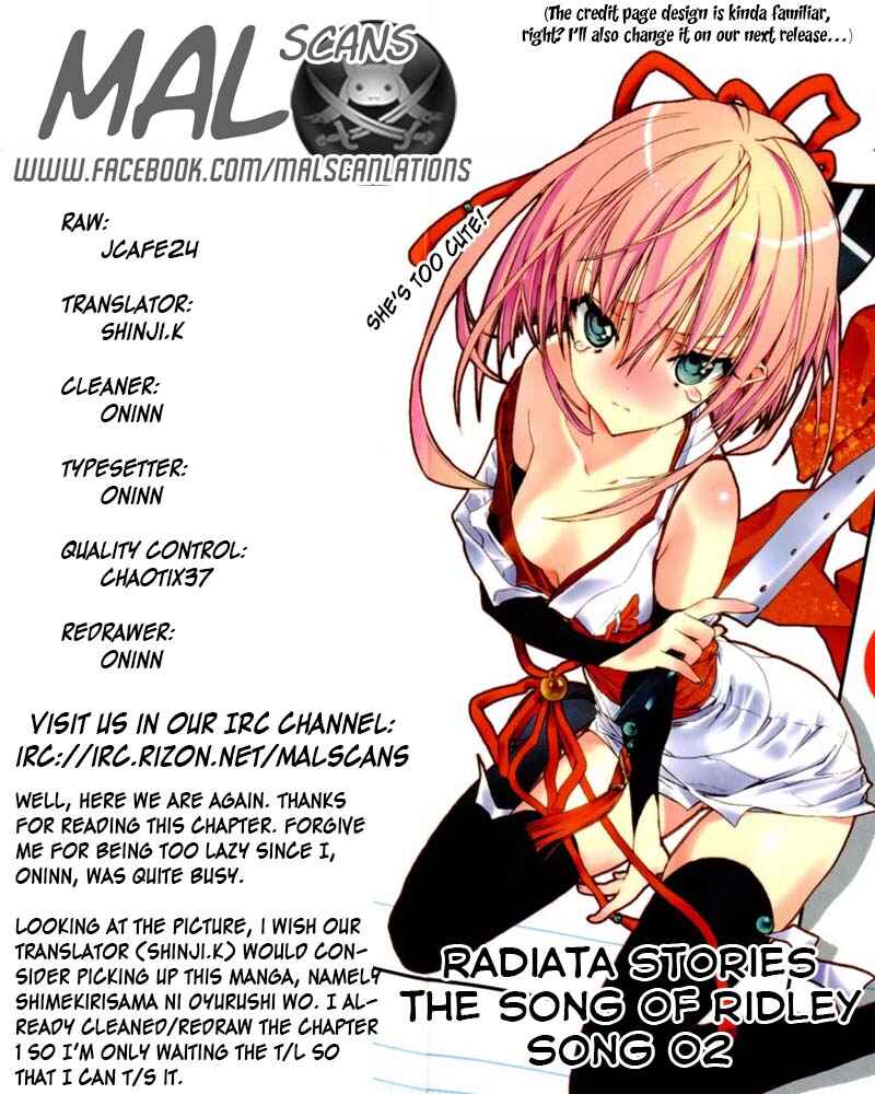 Page 32 Chapter 2 Radiata Stories - The Song of Ridley