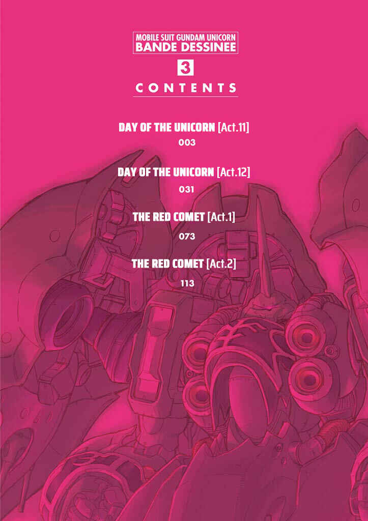 Page 3 Chapter 11 Mobile Suit Gundam UC (Unicorn) - Bande Dessinée