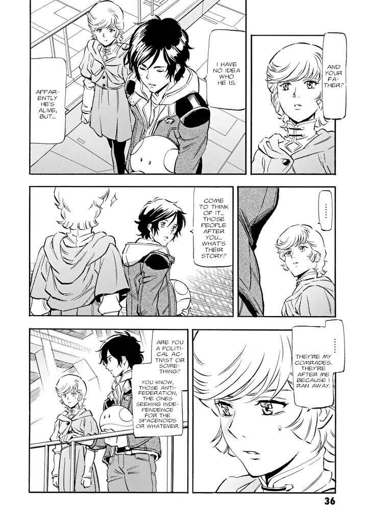 Page 36 Chapter 6 Mobile Suit Gundam UC (Unicorn) - Bande Dessinée