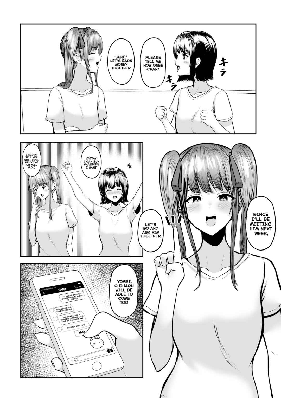 Page 34 Chapter Unknown_7f4f Watashitachi Meimon Onna Gakuen-sei wa Shimai de Papakatsu Shitemasu