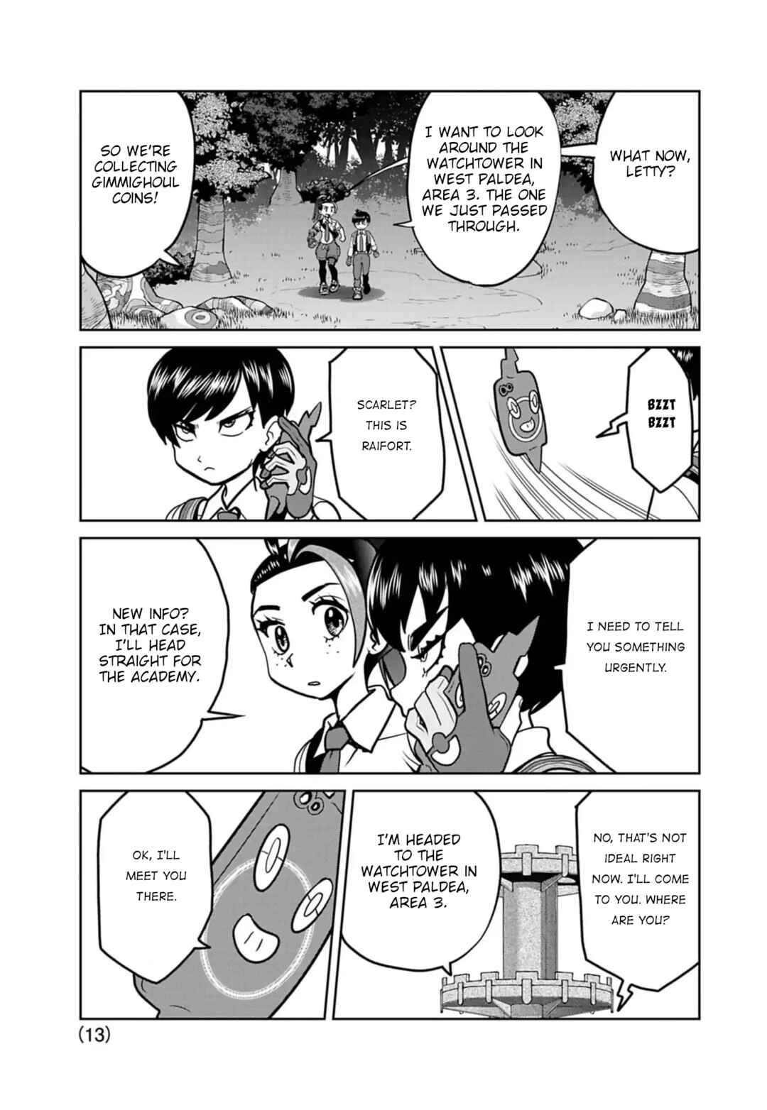 Page 12 Chapter 23 Pokémon SPECIAL Scarlet & Violet