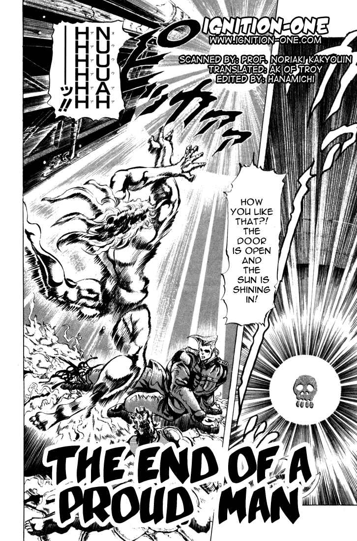 Page 1 Chapter 17 JoJos Bizarre Adventure Part 2 - Battle Tendency