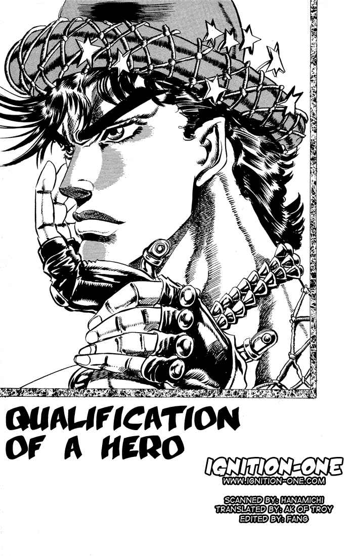 Page 1 Chapter 25 JoJos Bizarre Adventure Part 2 - Battle Tendency
