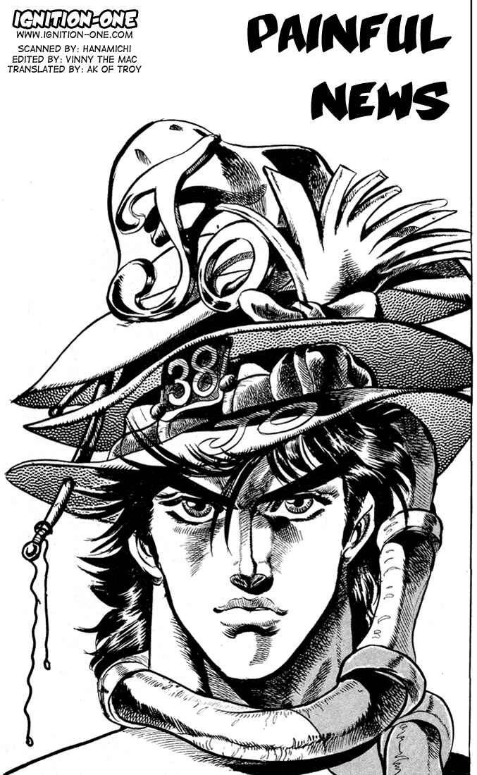Page 1 Chapter 3 JoJos Bizarre Adventure Part 2 - Battle Tendency