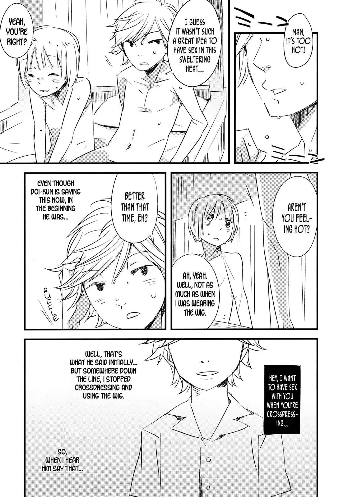 Page 19 Chapter Unknown_e935 Hourou Musuko - Onnanoko ni Naru Houhou (Doujinshi)