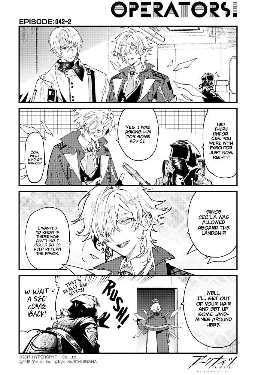 Page 2 Chapter 42 Arknights: OPERATORS!