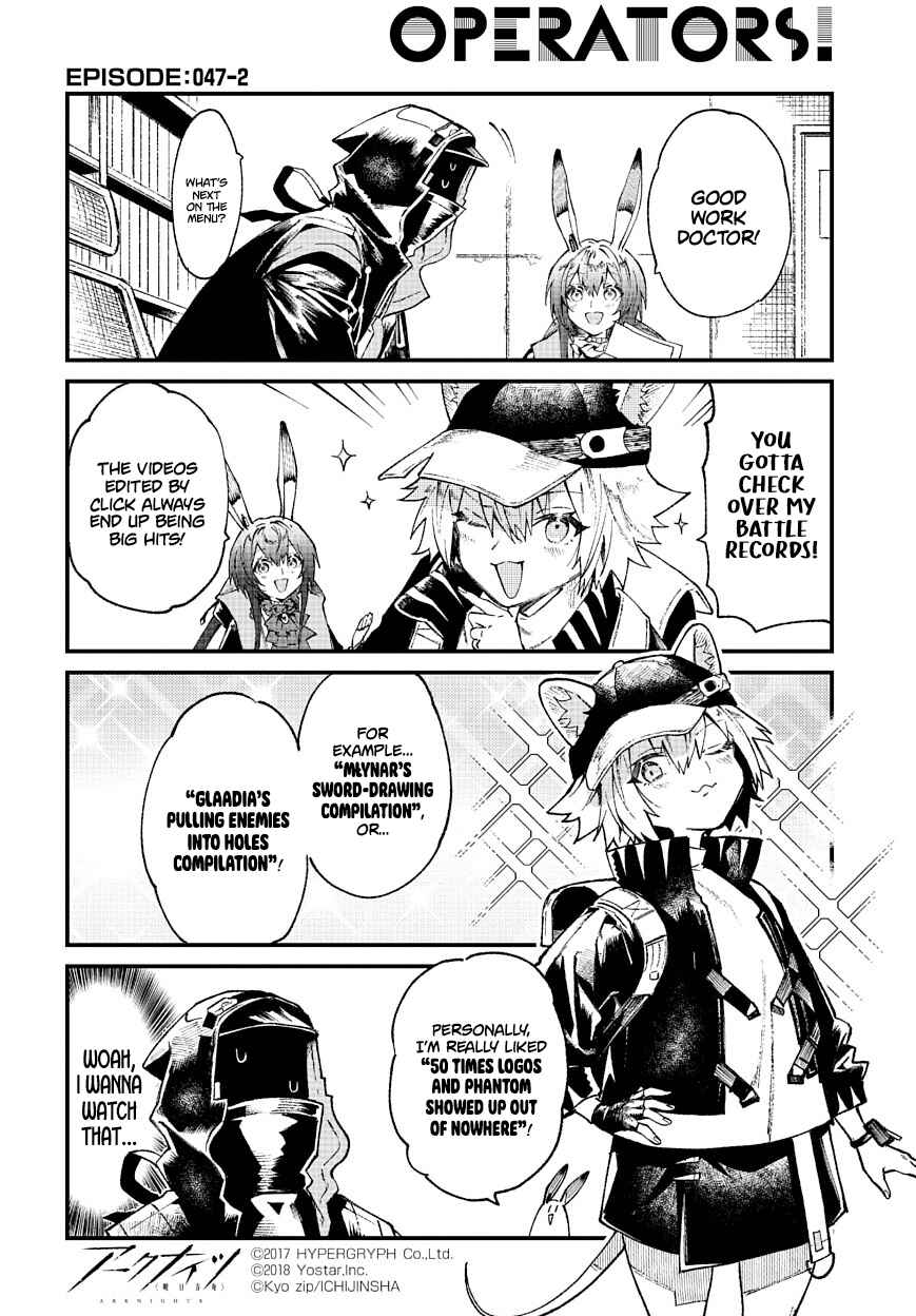 Page 2 Chapter 47 Arknights: OPERATORS!