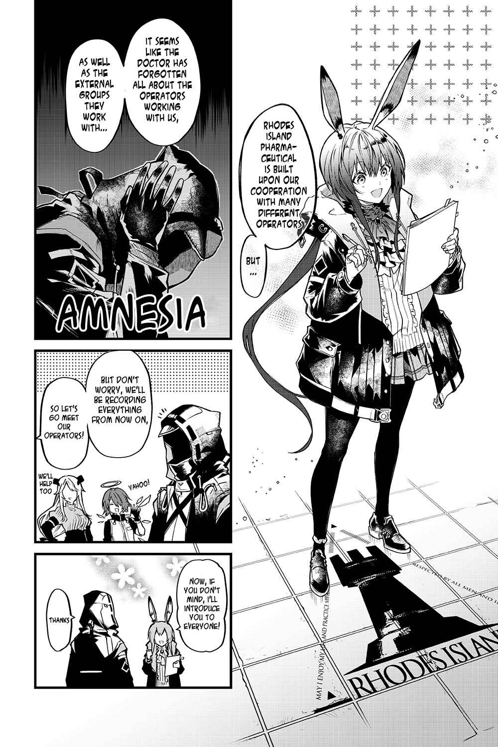 Page 3 Chapter 0 Arknights: OPERATORS!