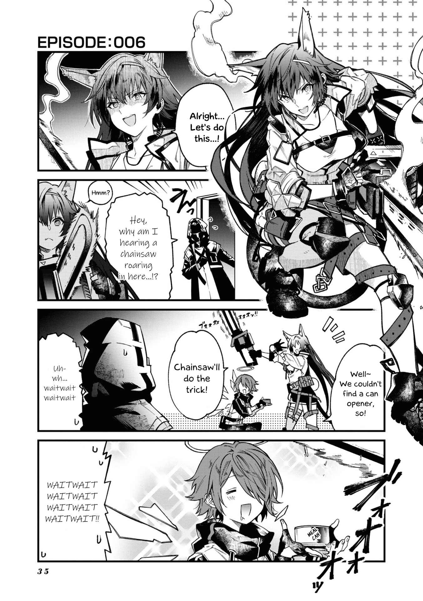 Page 1 Chapter 6 Arknights: OPERATORS!