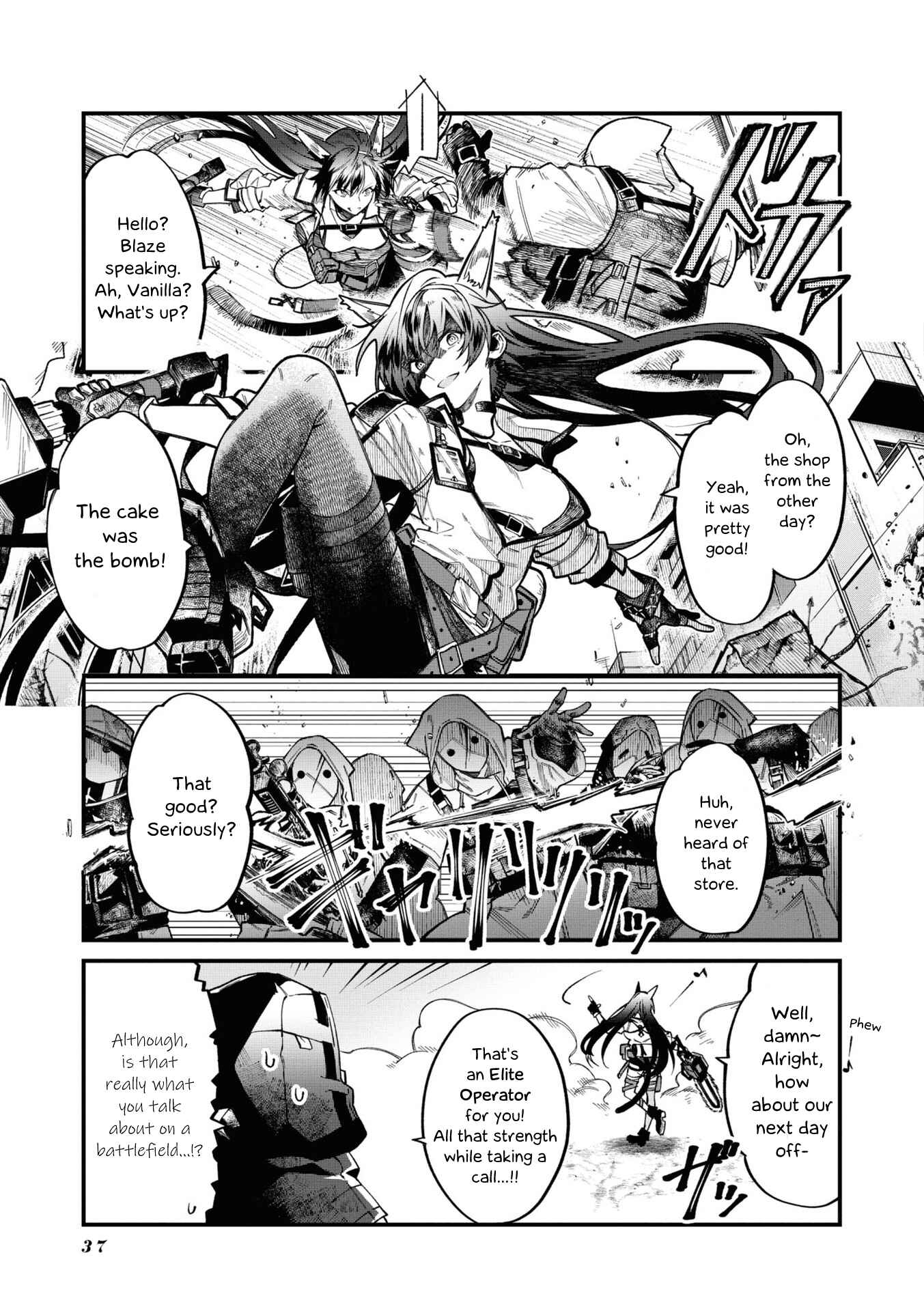 Page 3 Chapter 6 Arknights: OPERATORS!