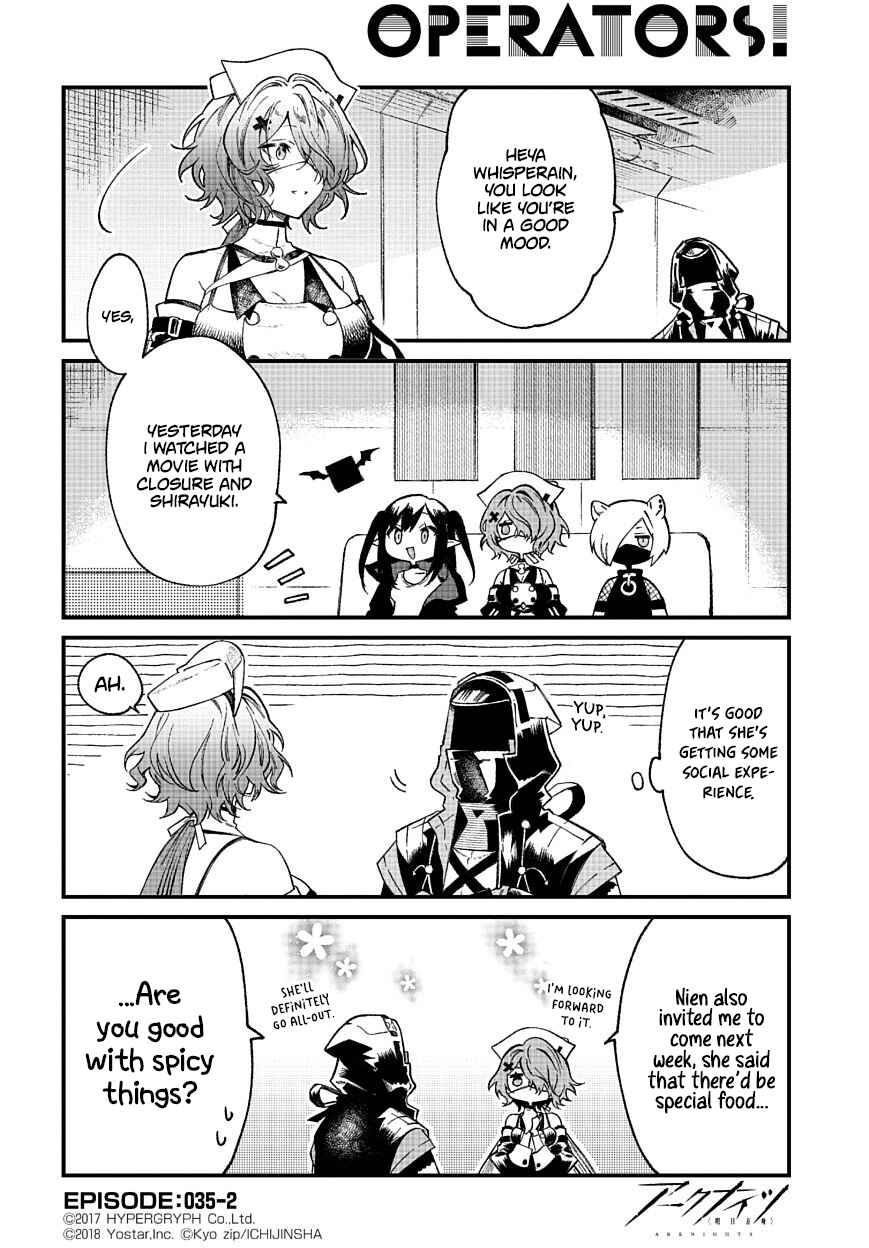 Page 2 Chapter 35 Arknights: OPERATORS!
