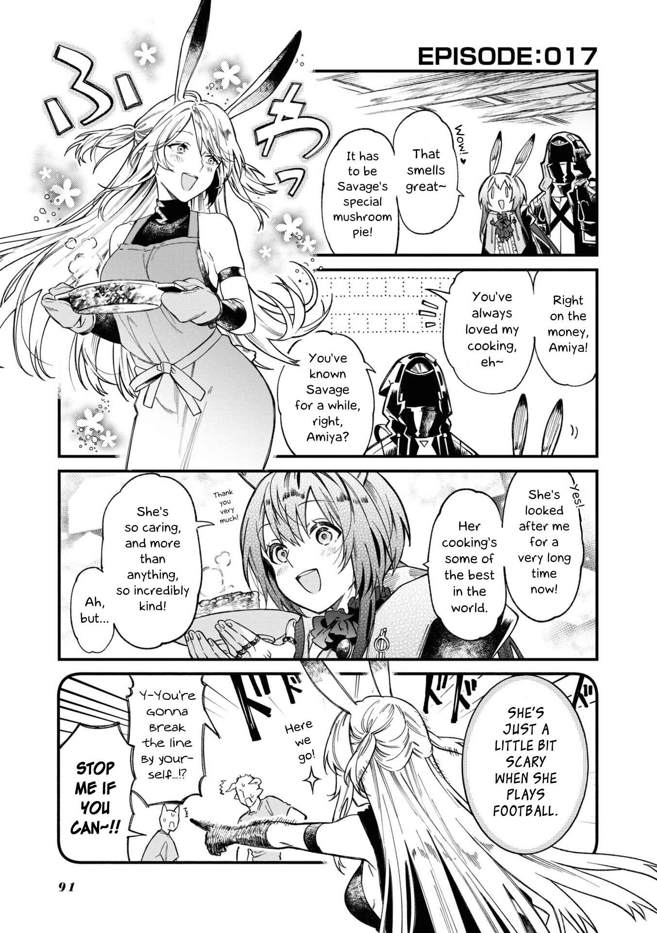 Page 1 Chapter 17 Arknights: OPERATORS!