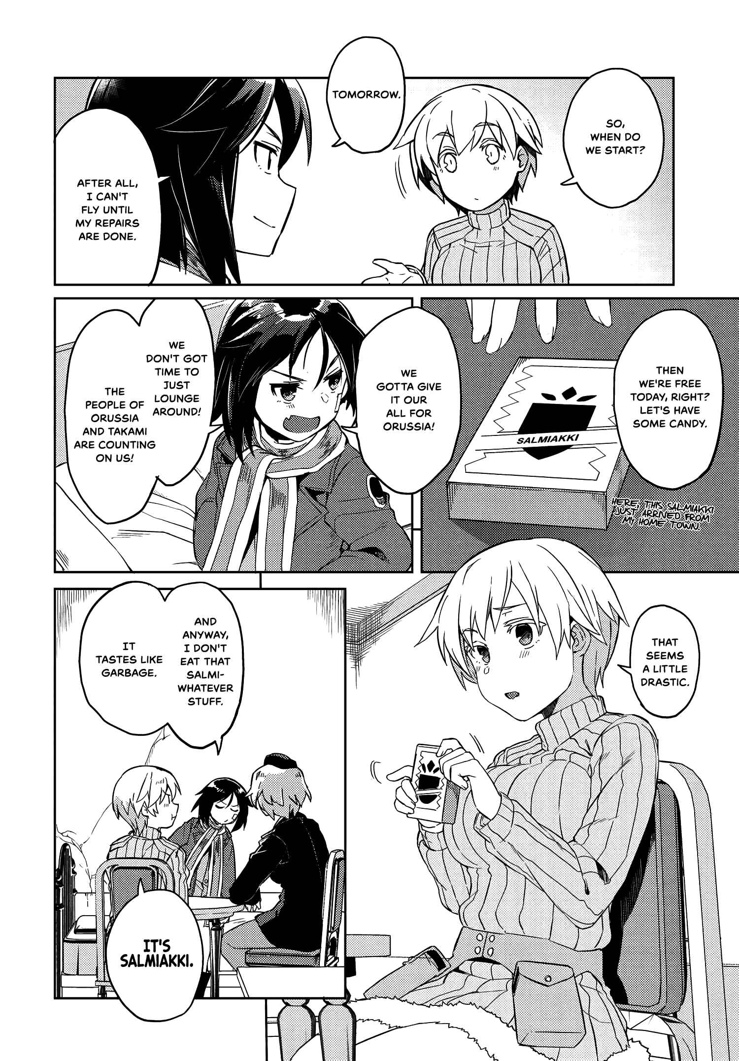 Page 6 Chapter 7 Brave Witches Prequel: The Vast Land of Orussia