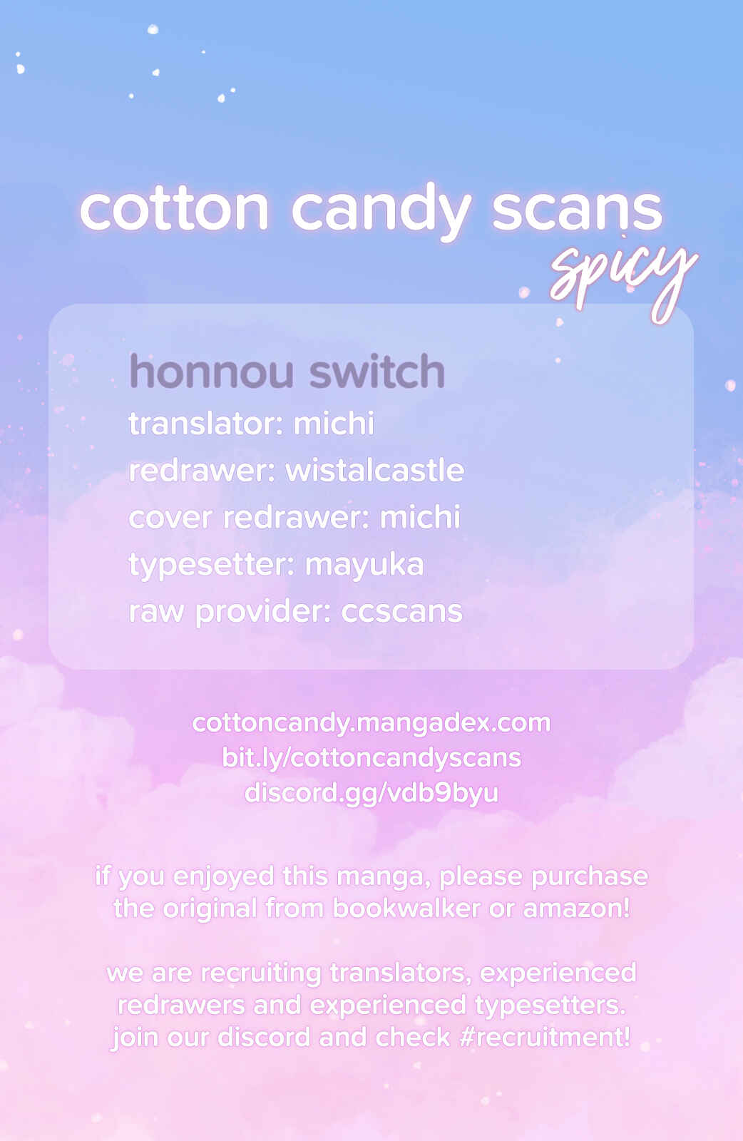 Page 1 Chapter 5 Honnou Switch