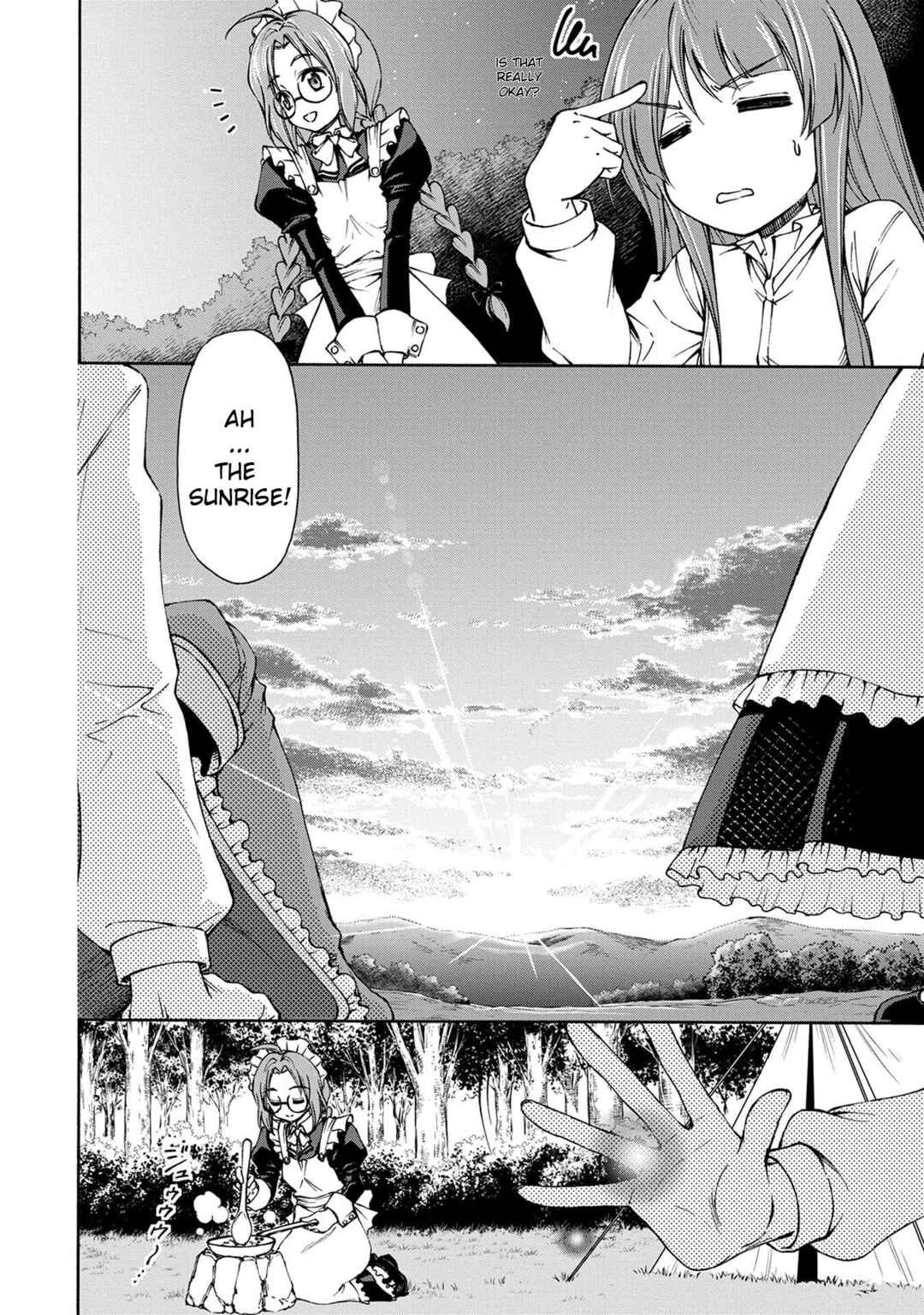 Page 12 Chapter 2 Maid nara Touzen desu. ~Nureginu wo Kiserareta Bannou Maid-san wa Tabi ni Deru Koto ni shimashita.~