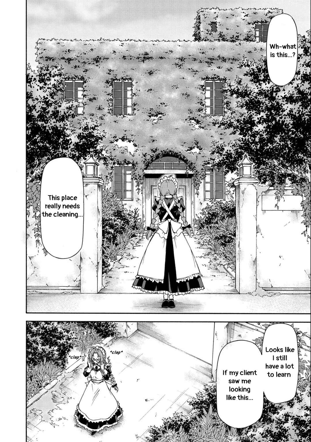 Page 28 Chapter 3 Maid nara Touzen desu. ~Nureginu wo Kiserareta Bannou Maid-san wa Tabi ni Deru Koto ni shimashita.~