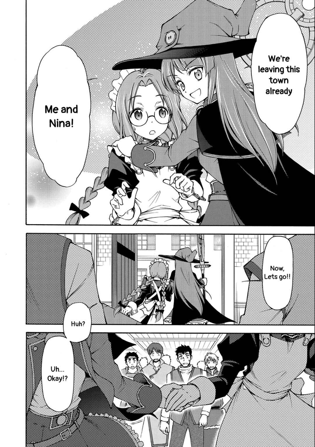 Page 4 Chapter 3 Maid nara Touzen desu. ~Nureginu wo Kiserareta Bannou Maid-san wa Tabi ni Deru Koto ni shimashita.~