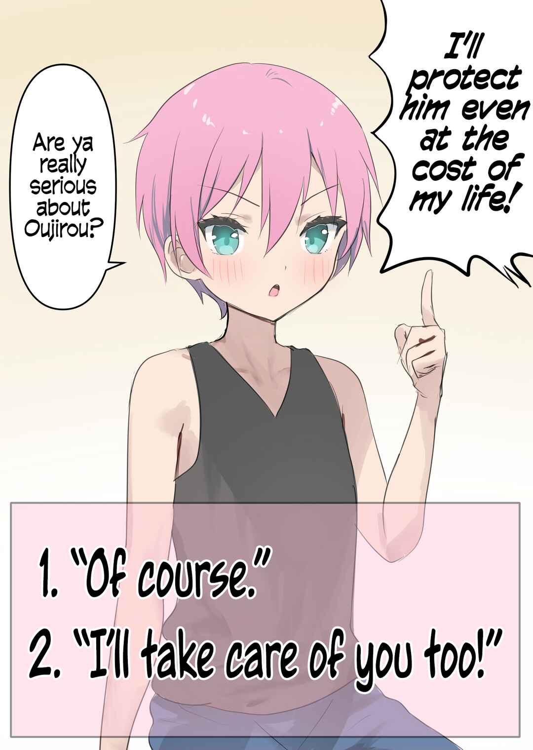 Page 1 Chapter 58 A Trap Whose Affection Points Go Up Based on Your Choices