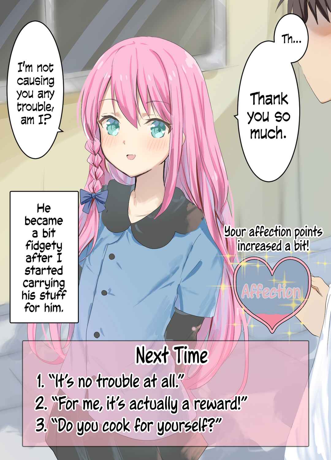 Page 1 Chapter 8 A Trap Whose Affection Points Go Up Based on Your Choices