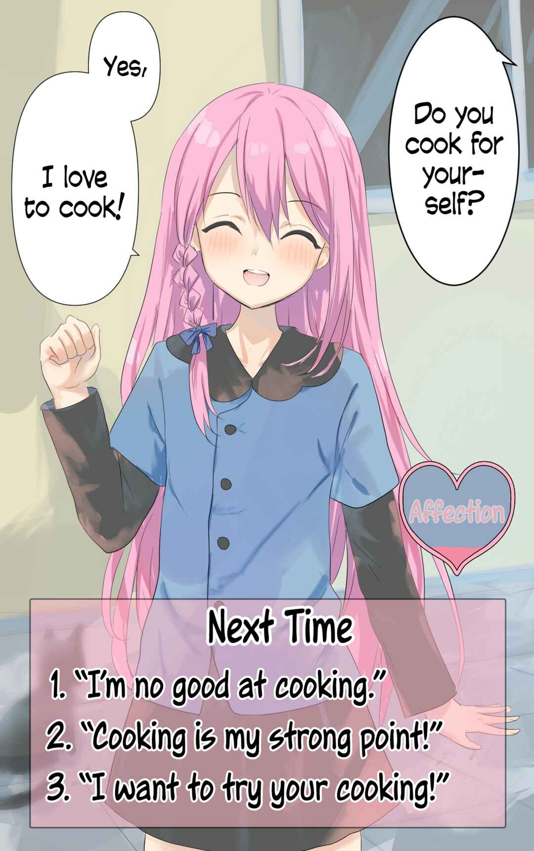 Page 1 Chapter 9 A Trap Whose Affection Points Go Up Based on Your Choices