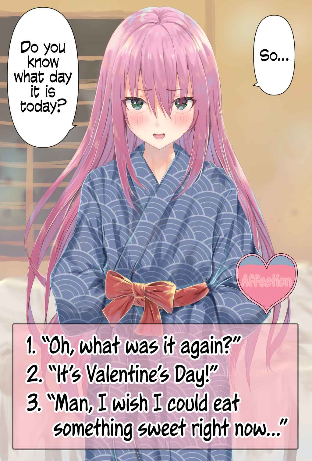 Page 1 Chapter 41 A Trap Whose Affection Points Go Up Based on Your Choices