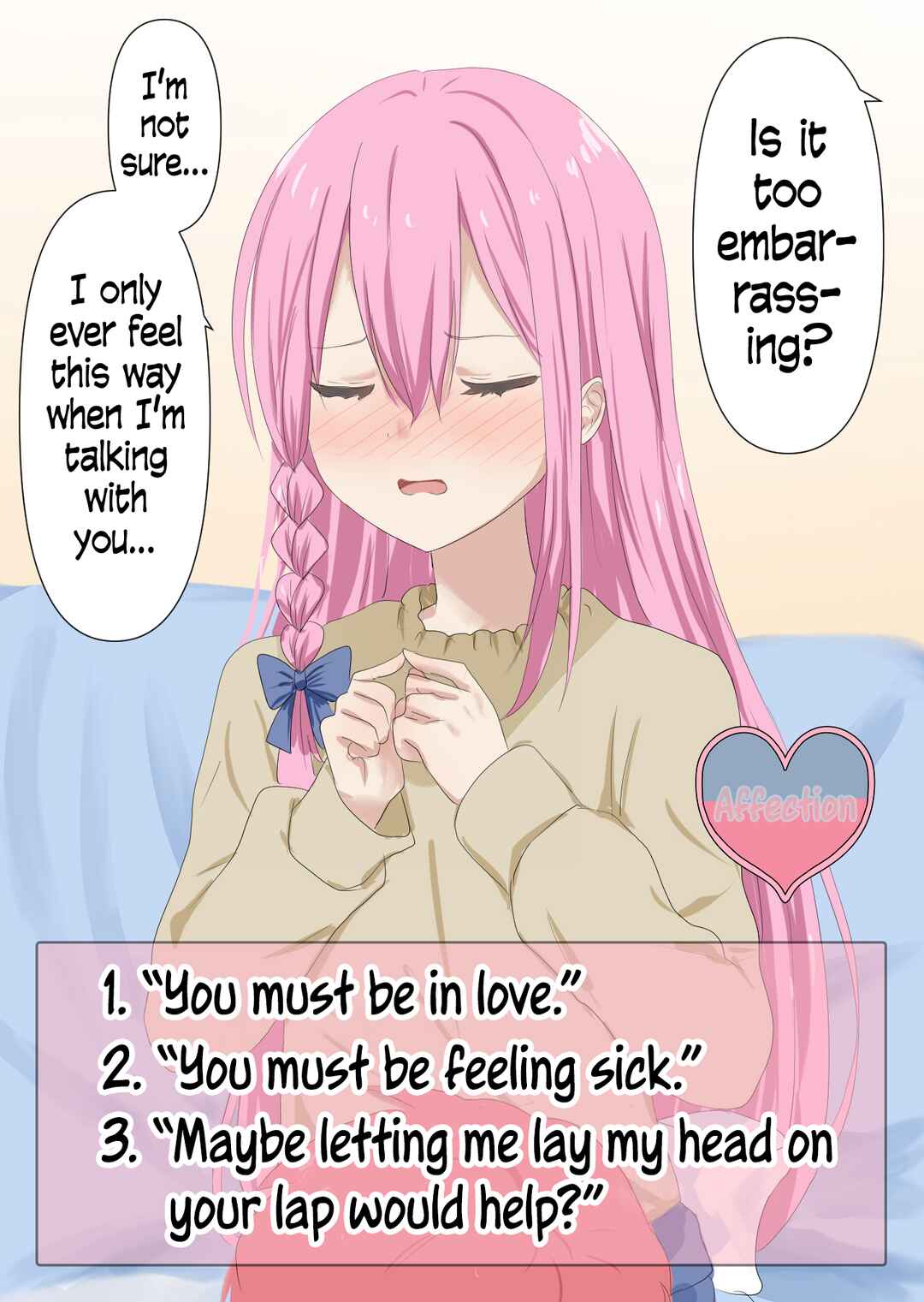Page 1 Chapter 24 A Trap Whose Affection Points Go Up Based on Your Choices
